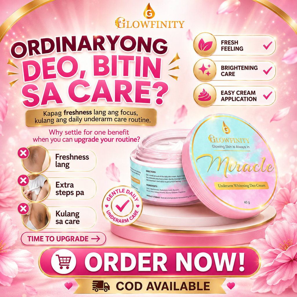 Glowfinity Miracle Underarm Whitening Deo Cream 40g