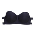 Seamless Strapless Push Up Backless Bra