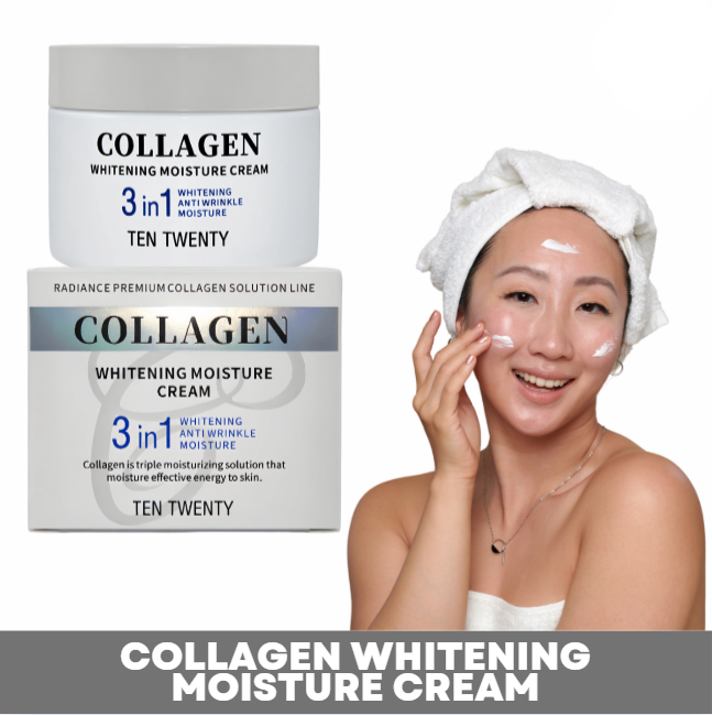 TEN TWENTY 3-IN-1 Collagen Whitening Anti-Wrinkle Moisture Cream