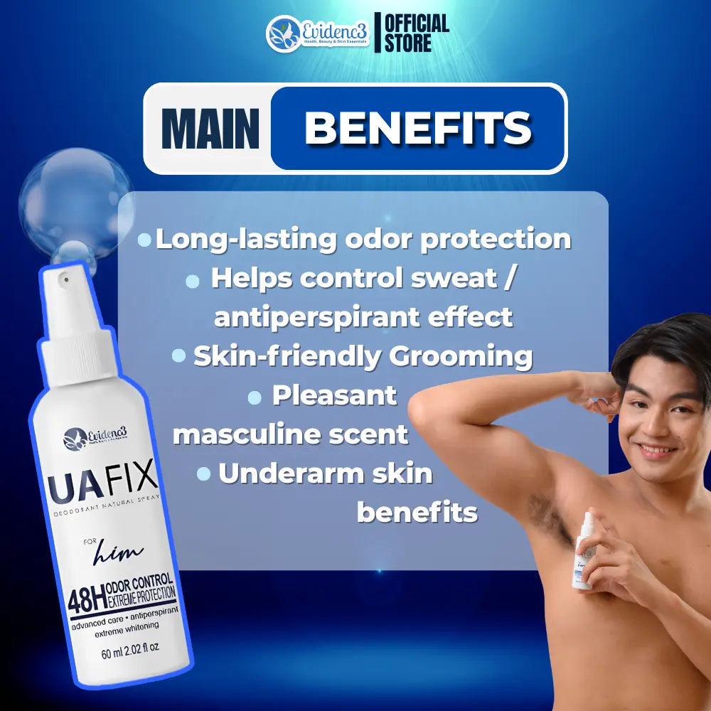 UA FIX Deodorant Spray for Him & Her
