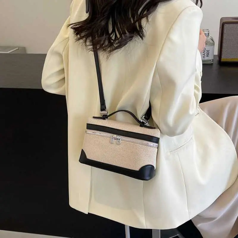 Mini Canvas Vanity Bag