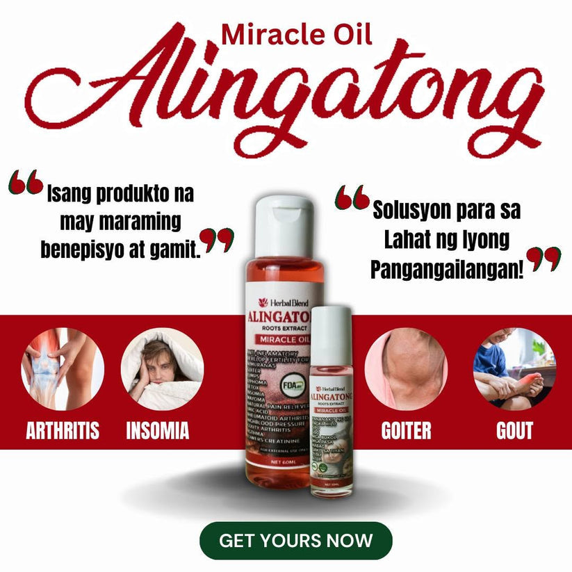Herbal Blend Alingatong Miracle Oil