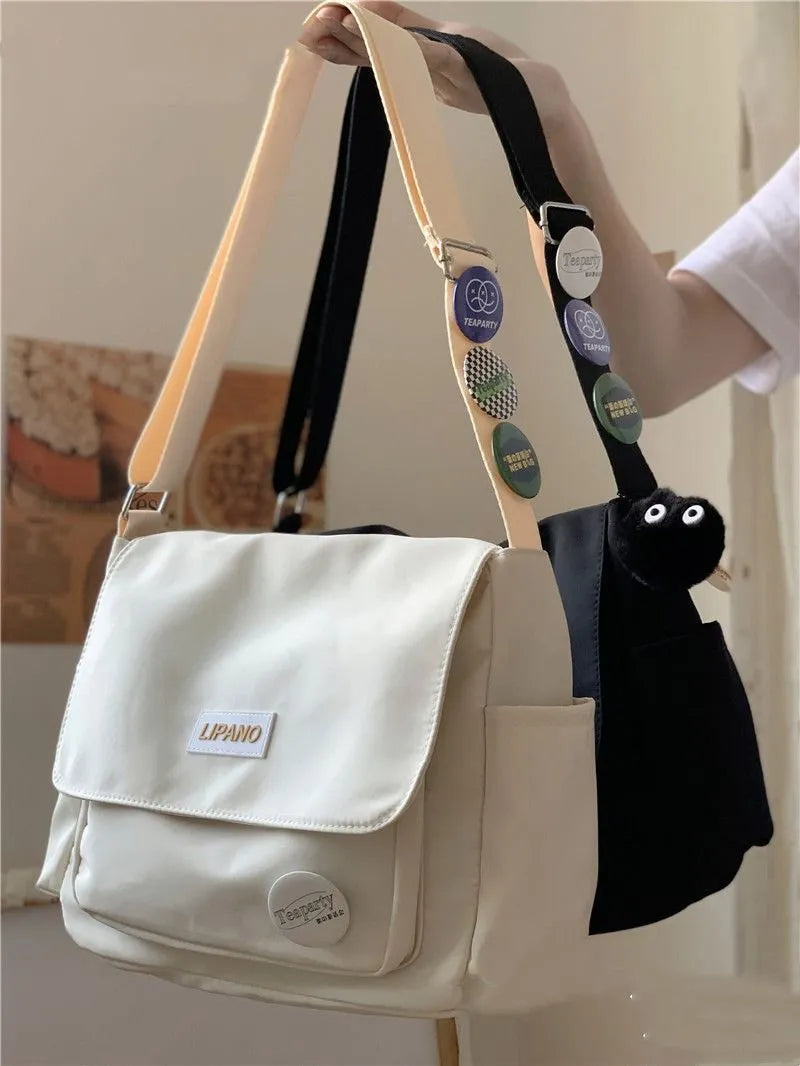 Waterproof Messenger Crossbody Bag