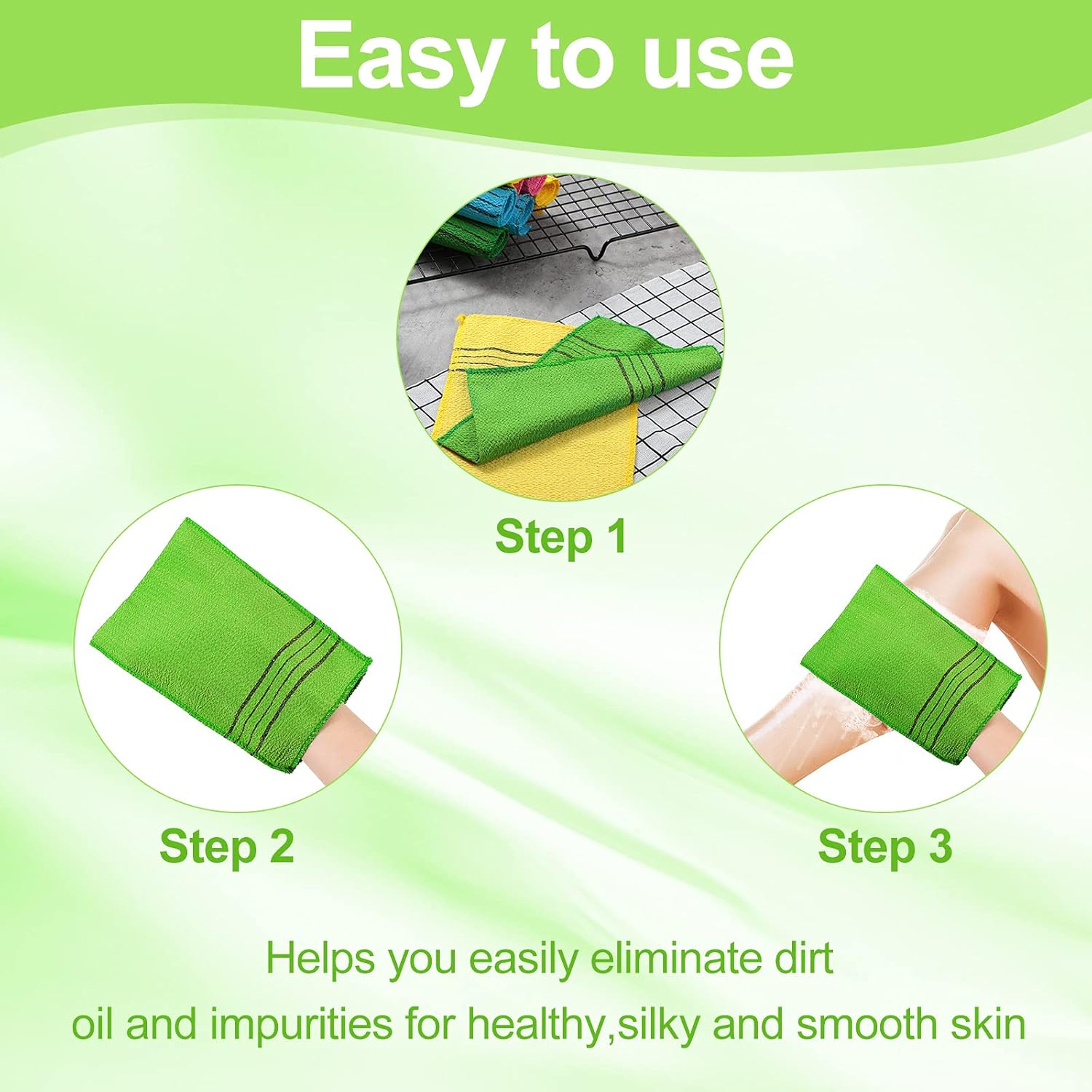 Korean Exfoliating Mitt Scrub