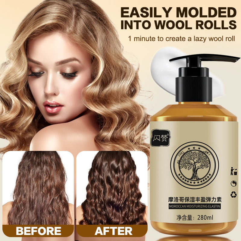 Moroccan Moisturizing Elastin Curly Hair Cream