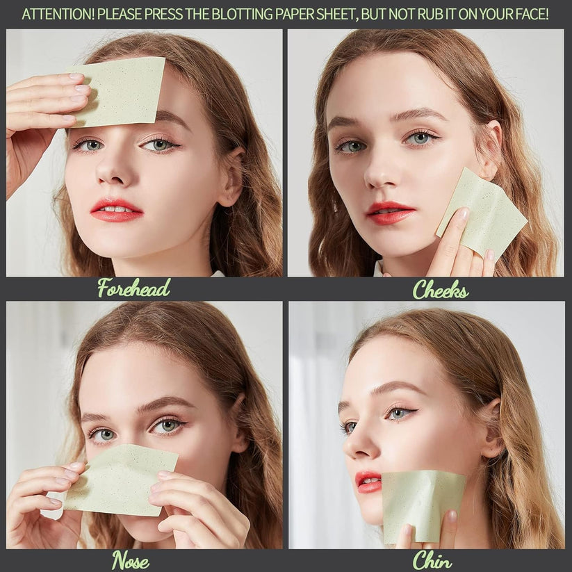 BUY 1 GET 1! 100 Sheets/Pack of High-Efficiency Oil Blotting Paper