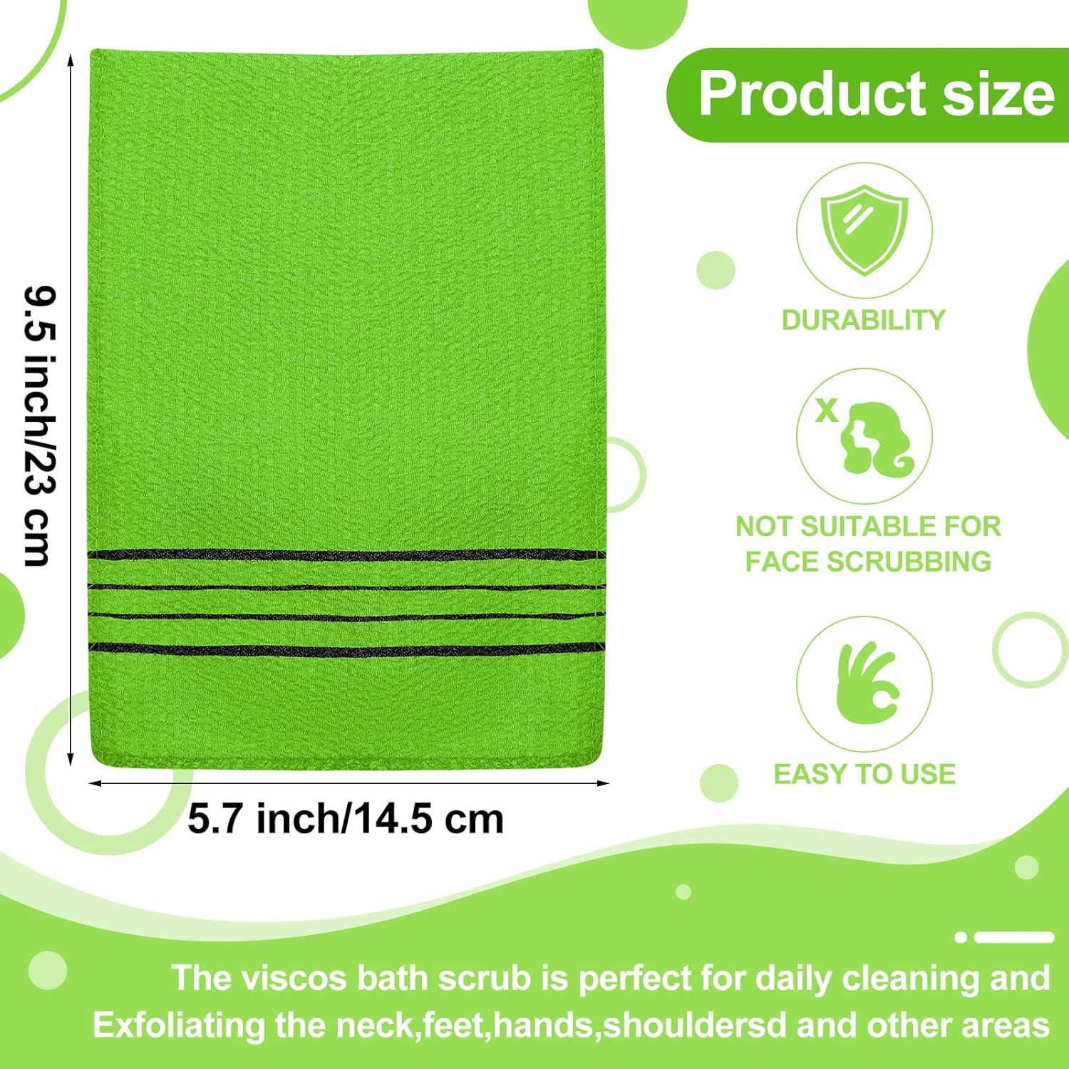 Korean Exfoliating Mitt Scrub