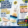 SkeenCare Tinted Sunscreen Cream SPF 50 PA+++