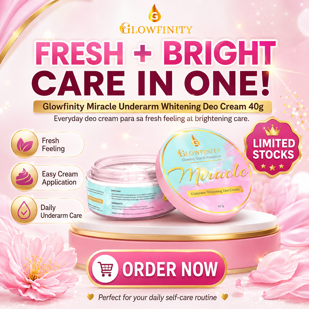 Glowfinity Miracle Underarm Whitening Deo Cream 40g