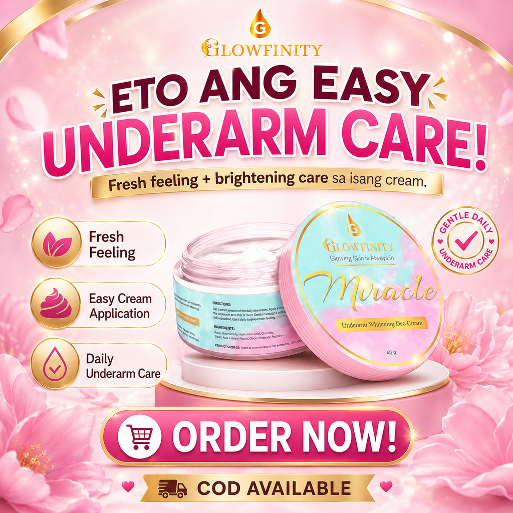 Glowfinity Miracle Underarm Whitening Deo Cream 40g