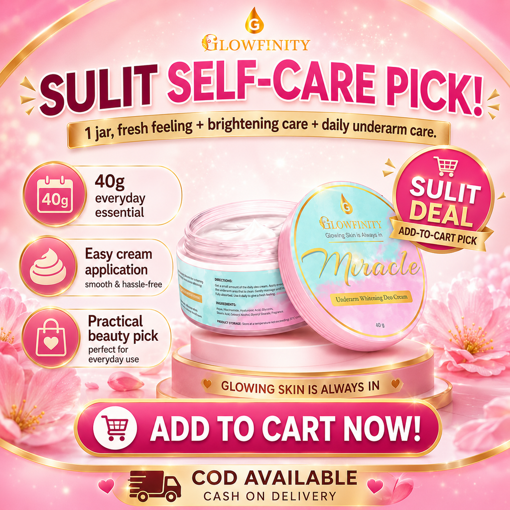 Glowfinity Miracle Underarm Whitening Deo Cream 40g