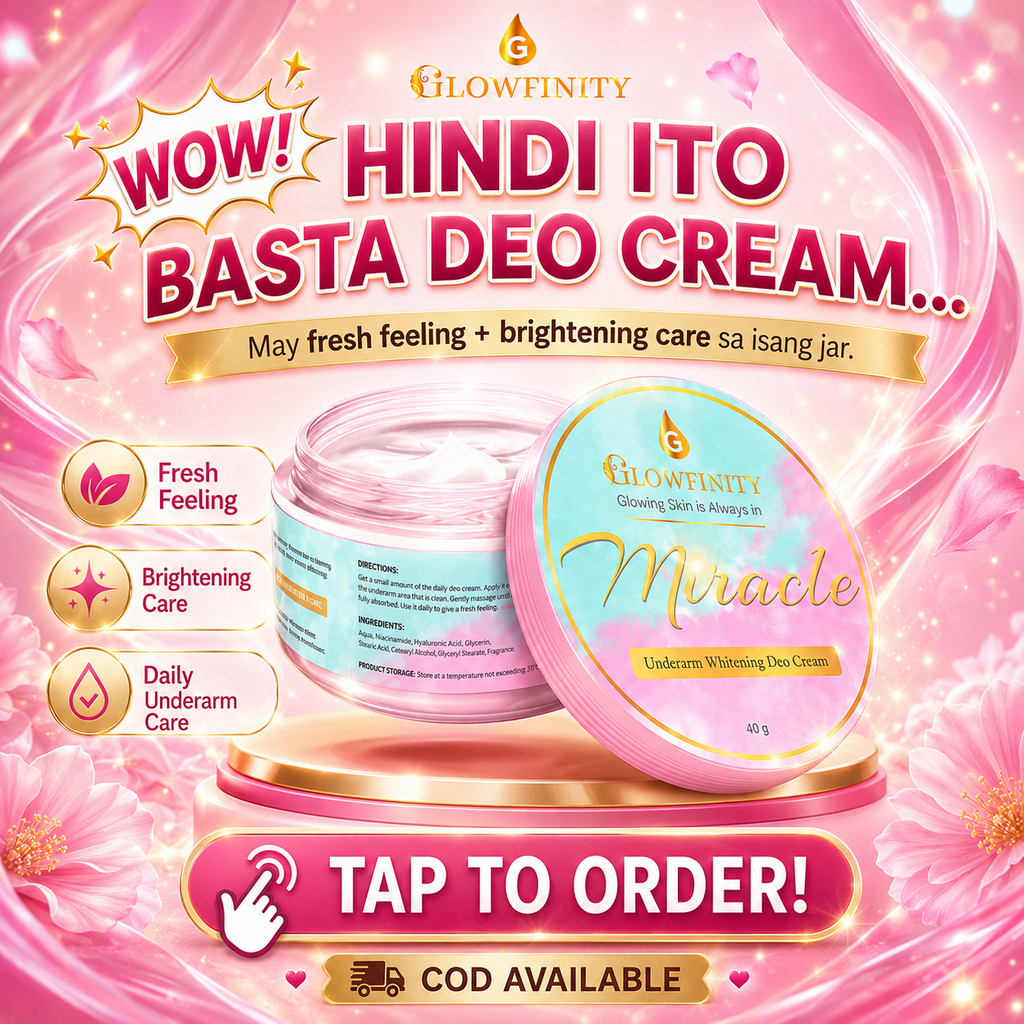 Glowfinity Miracle Underarm Whitening Deo Cream 40g