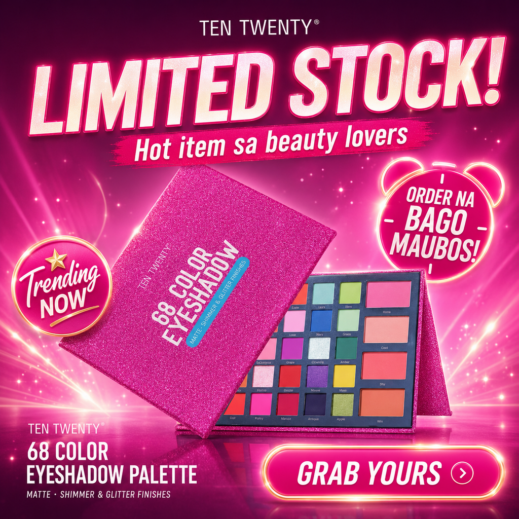 TEN TWENTY 68 Color Eyeshadow Palette
