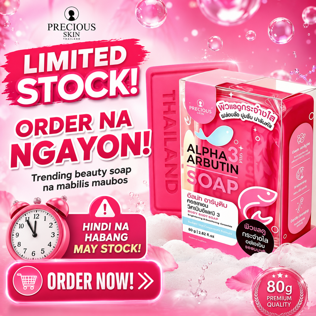 PRECIOUS SKIN Thailand Alpha Arbutin Plus Soap 80g