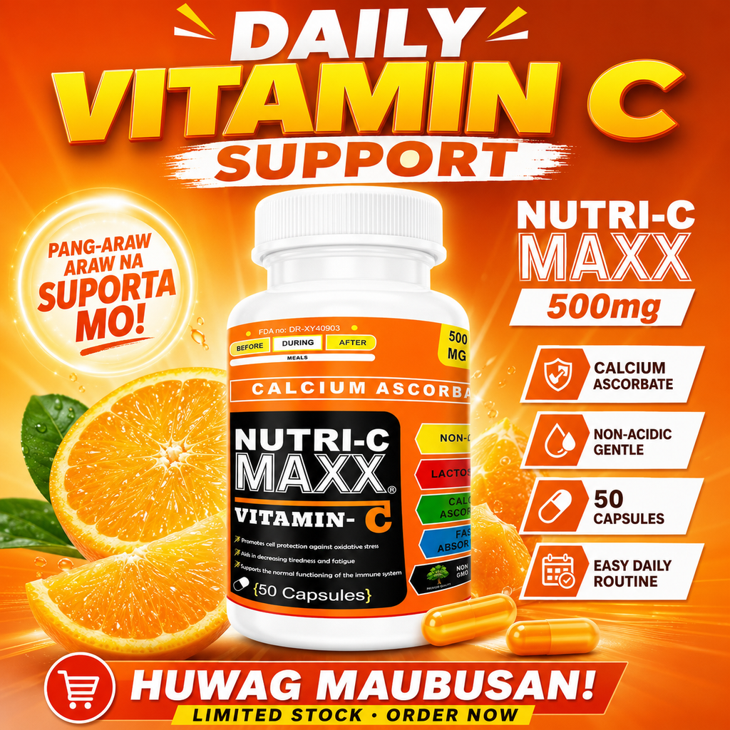 NUTRI-C MAXX Vitamin C (50 Capsules)