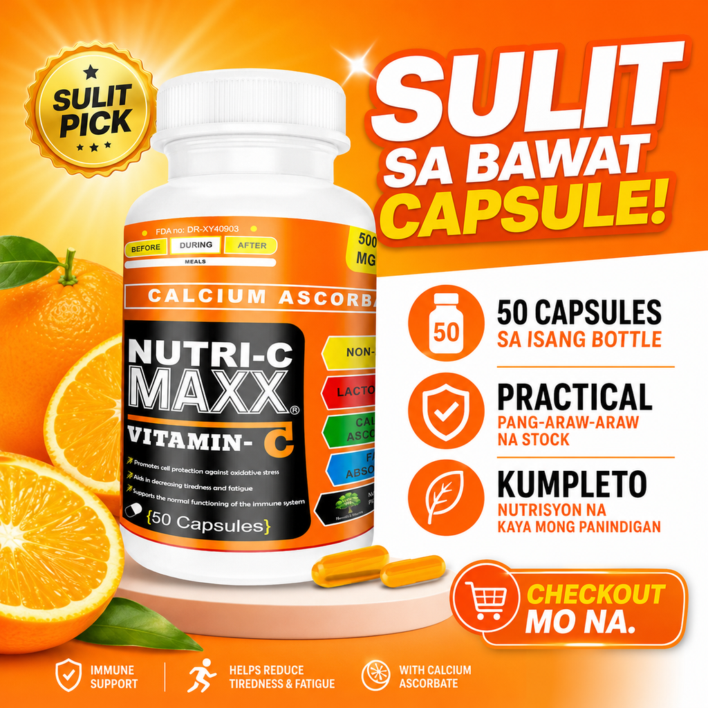 NUTRI-C MAXX Vitamin C (50 Capsules)