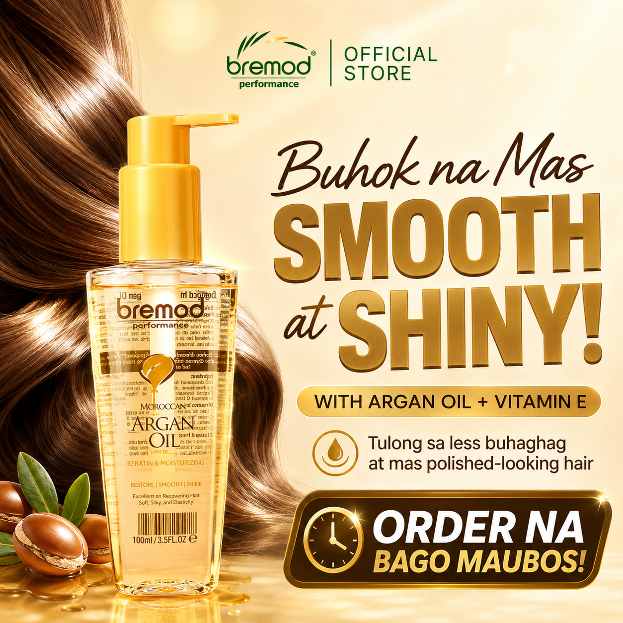 Bremod Vitamin E Argan Oil Serum 100ml