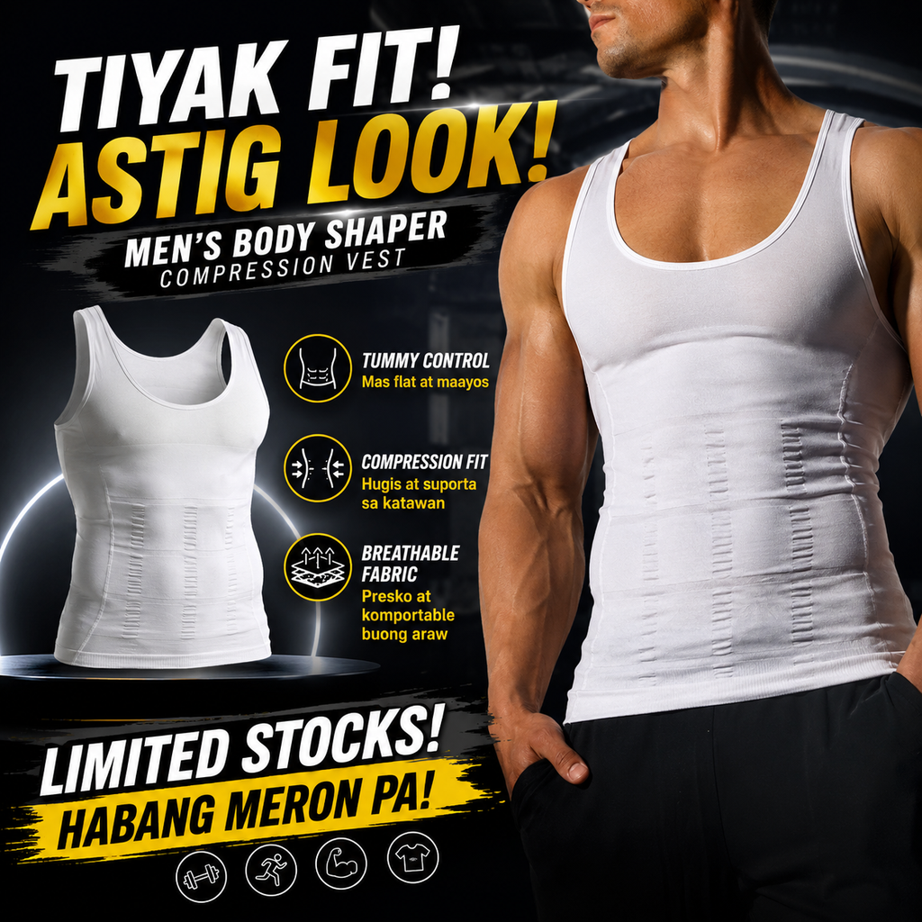 Men's Body Shaper Compression Vest