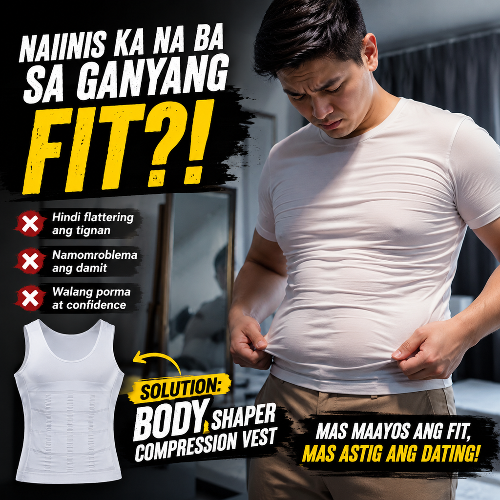 Men's Body Shaper Compression Vest