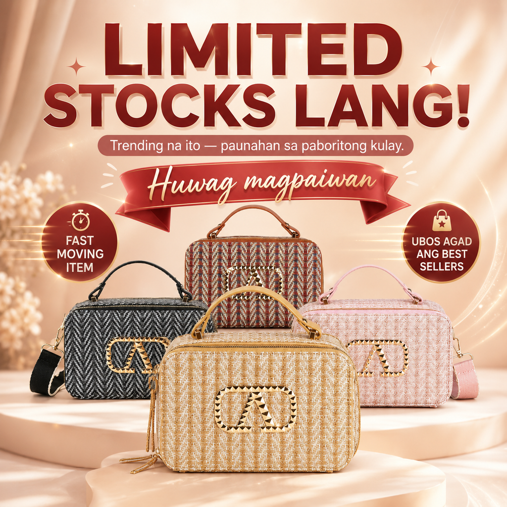 BELINDA Tweed Top Handle Crossbody Bag