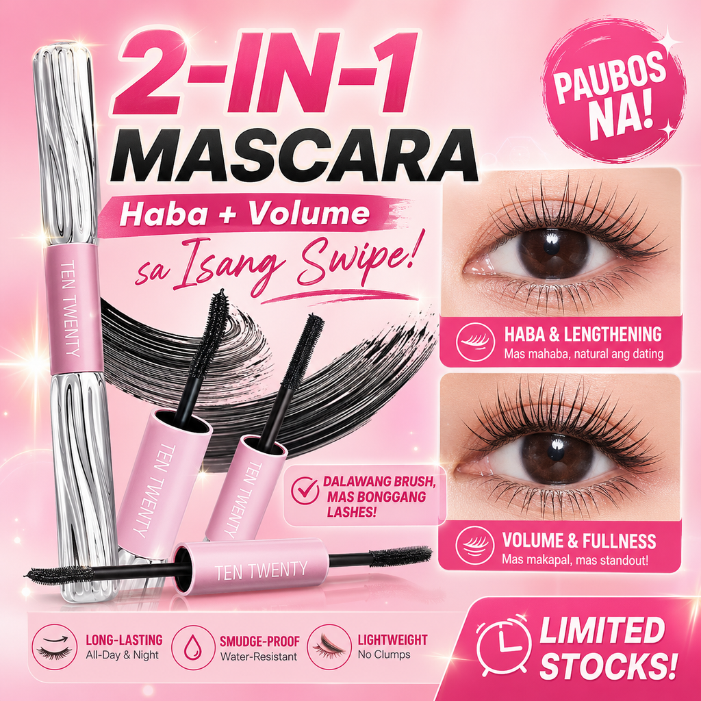 TEN TWENTY 2-in-1 Mascara