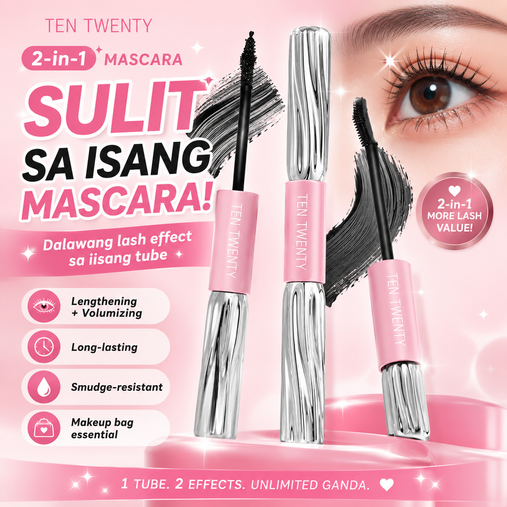 TEN TWENTY 2-in-1 Mascara