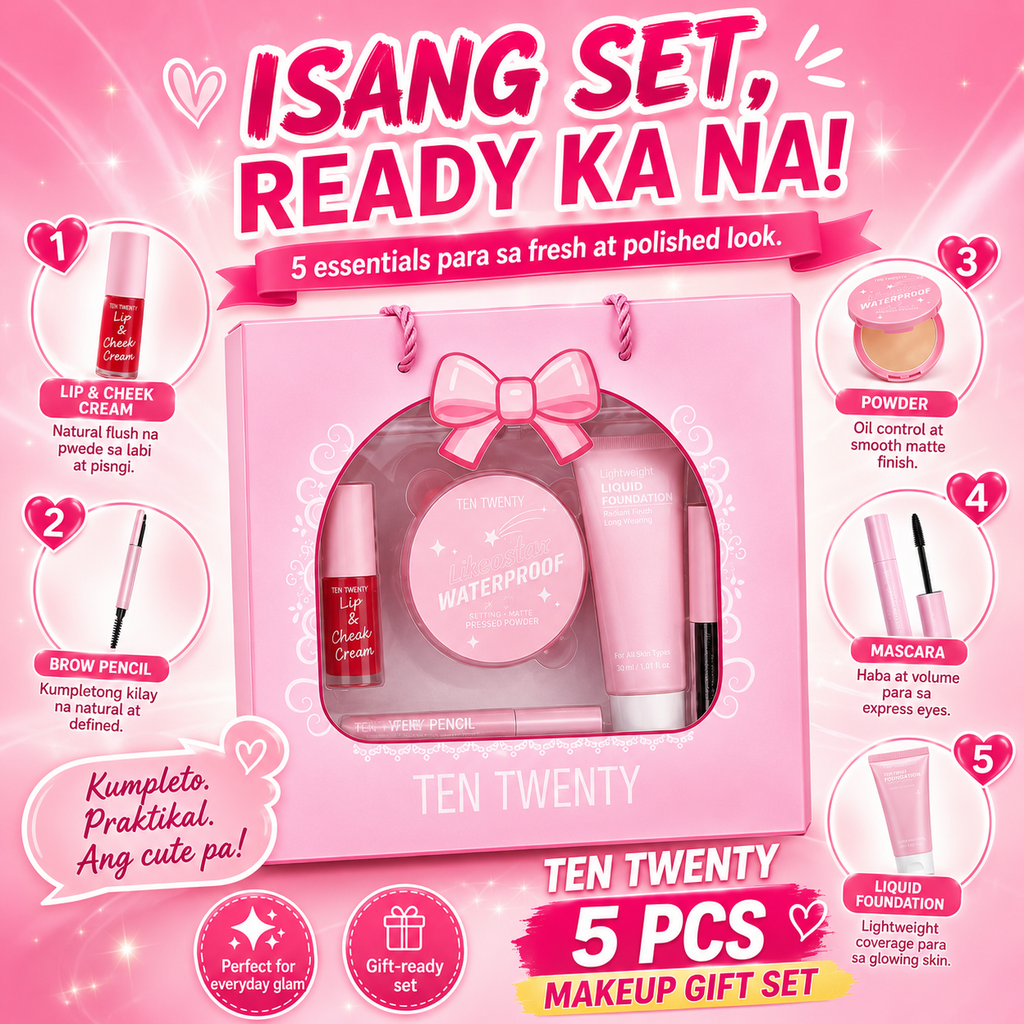 TEN TWENTY 5 PCS Makeup Gift Set