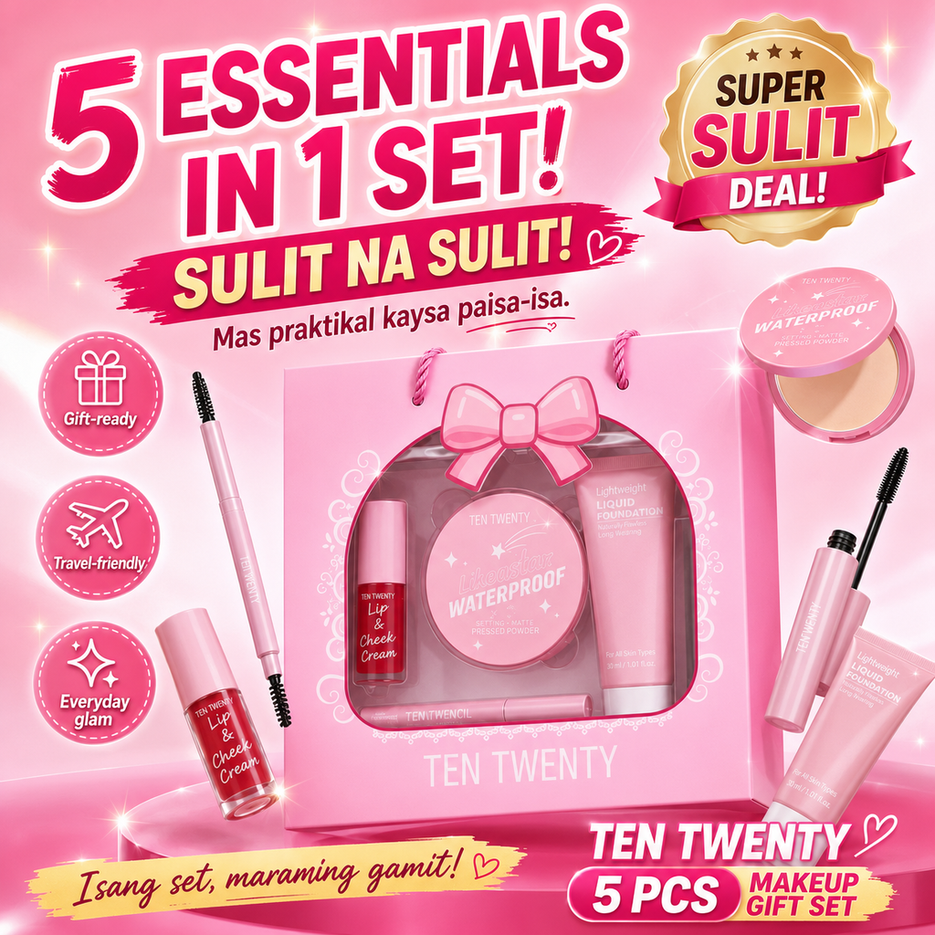 TEN TWENTY 5 PCS Makeup Gift Set