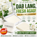 100 Sheets Face Oil Blotting Paper with Mirror and Puff