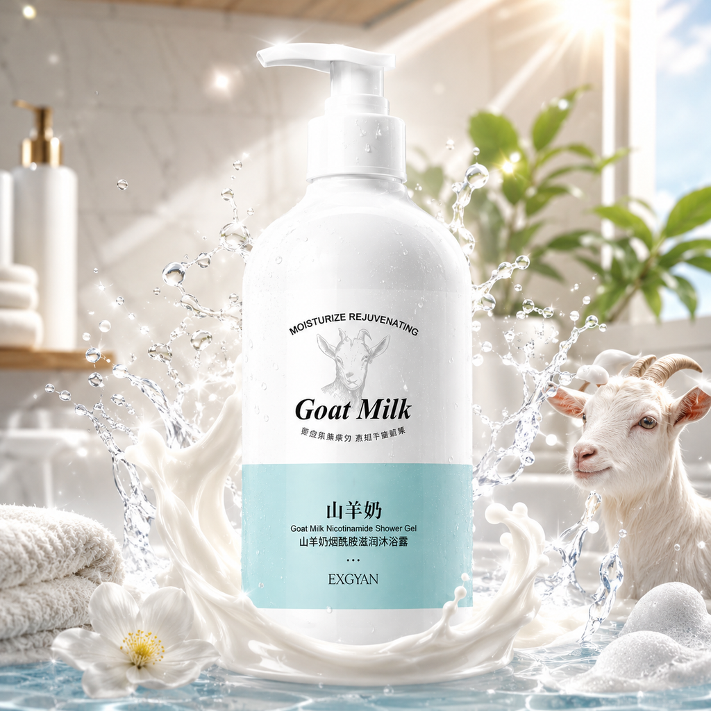 Goat Milk Nicotinamide Body Wash 500ml