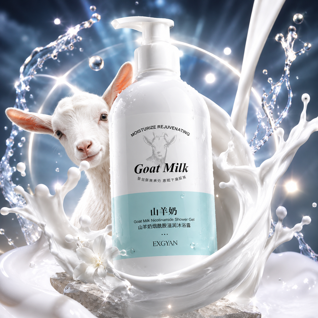 Goat Milk Nicotinamide Body Wash 500ml