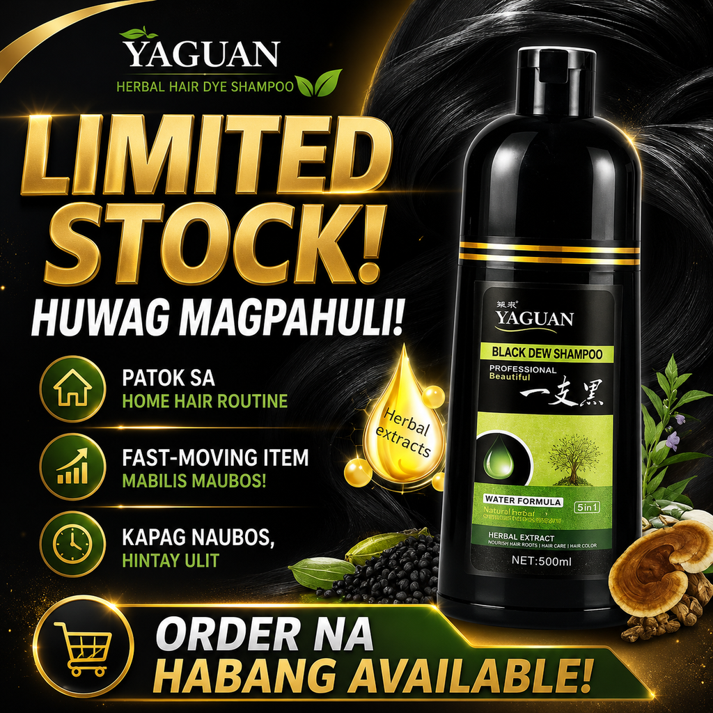 YAGUAN Herbal Hair Dye Shampoo 500ml