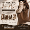 Large Capacity Leather Tote Bag