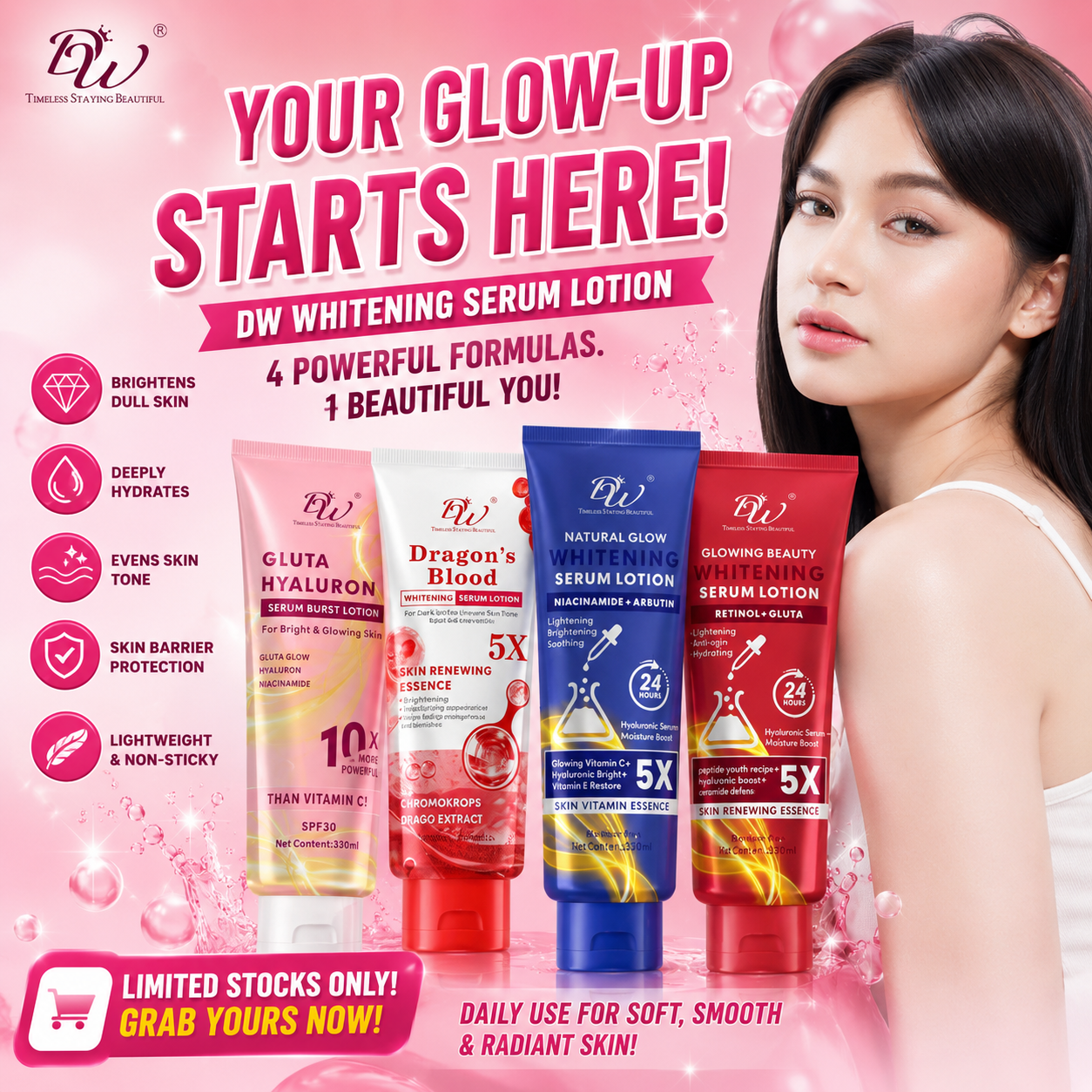 DW Whitening Serum Lotion