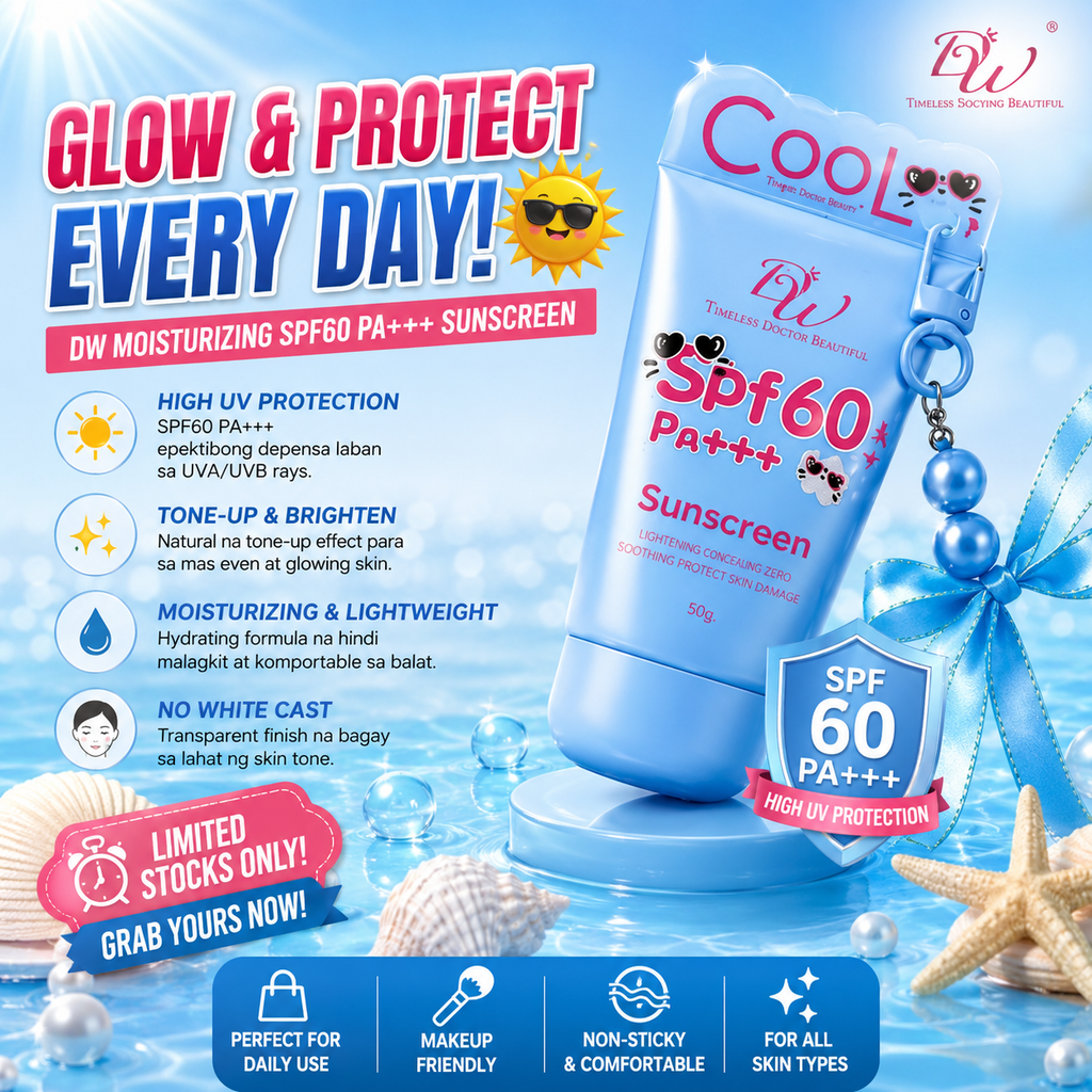 DW Moisturizing SPF60 PA+++ Sunscreen 40ml