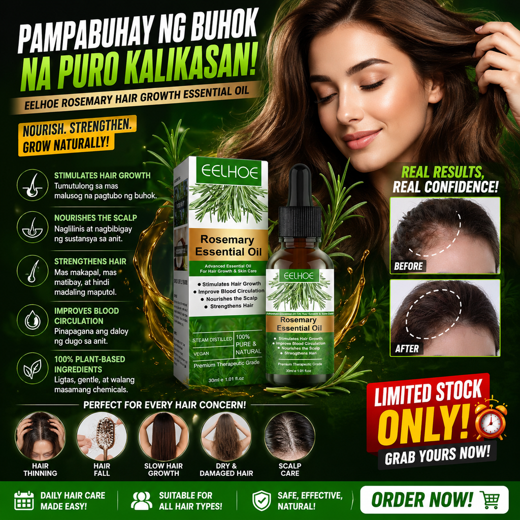 EELHOE Rosemary Hair Growth Essential Oil