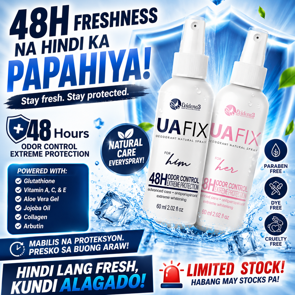 UA FIX Deodorant Spray for Him & Her