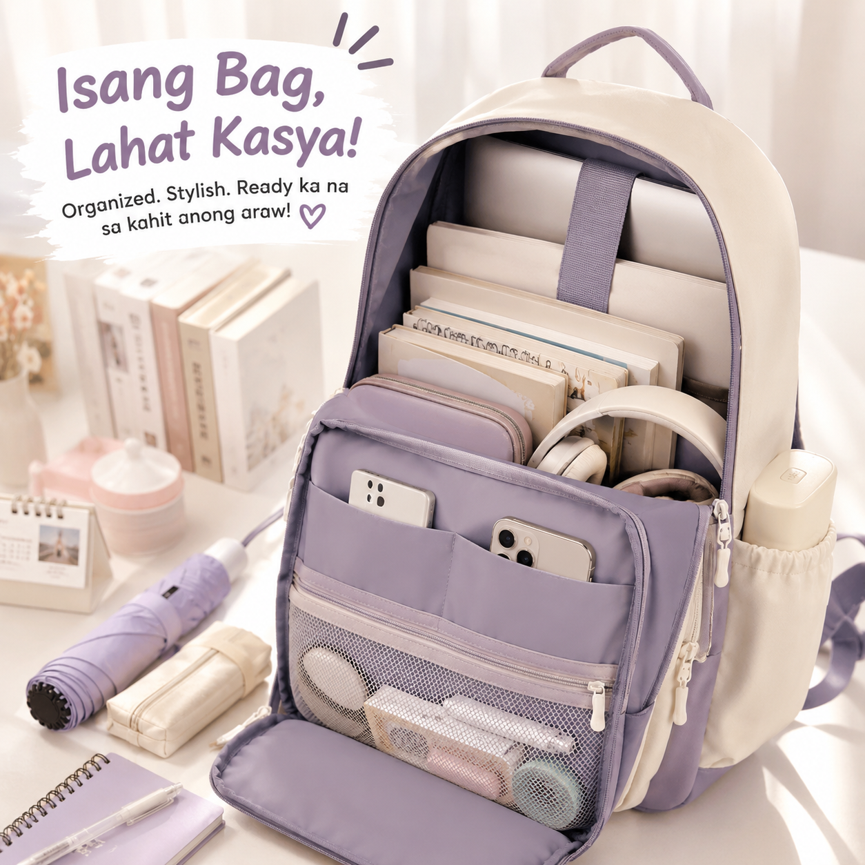Korean Style Aesthetic Backpack