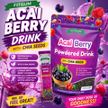 FITGUM Acai Berry Drink with Chia Seeds
