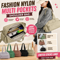 Fashion Nylon Multi Pockets Shoulder Bag