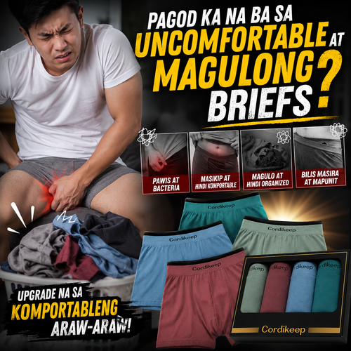 4PCS Cordikeep Boxer Brief