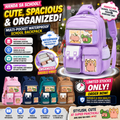 Multi-Pocket Waterproof School Backpack