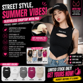 Summer Street Sleeveless Croptop with Pad