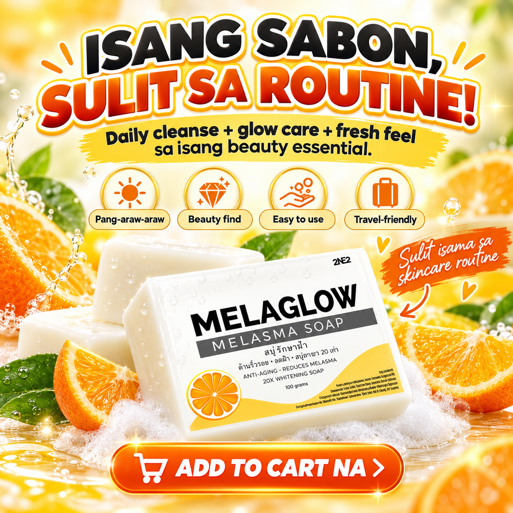 2NE2 Thailand Melaglow Melasma Soap