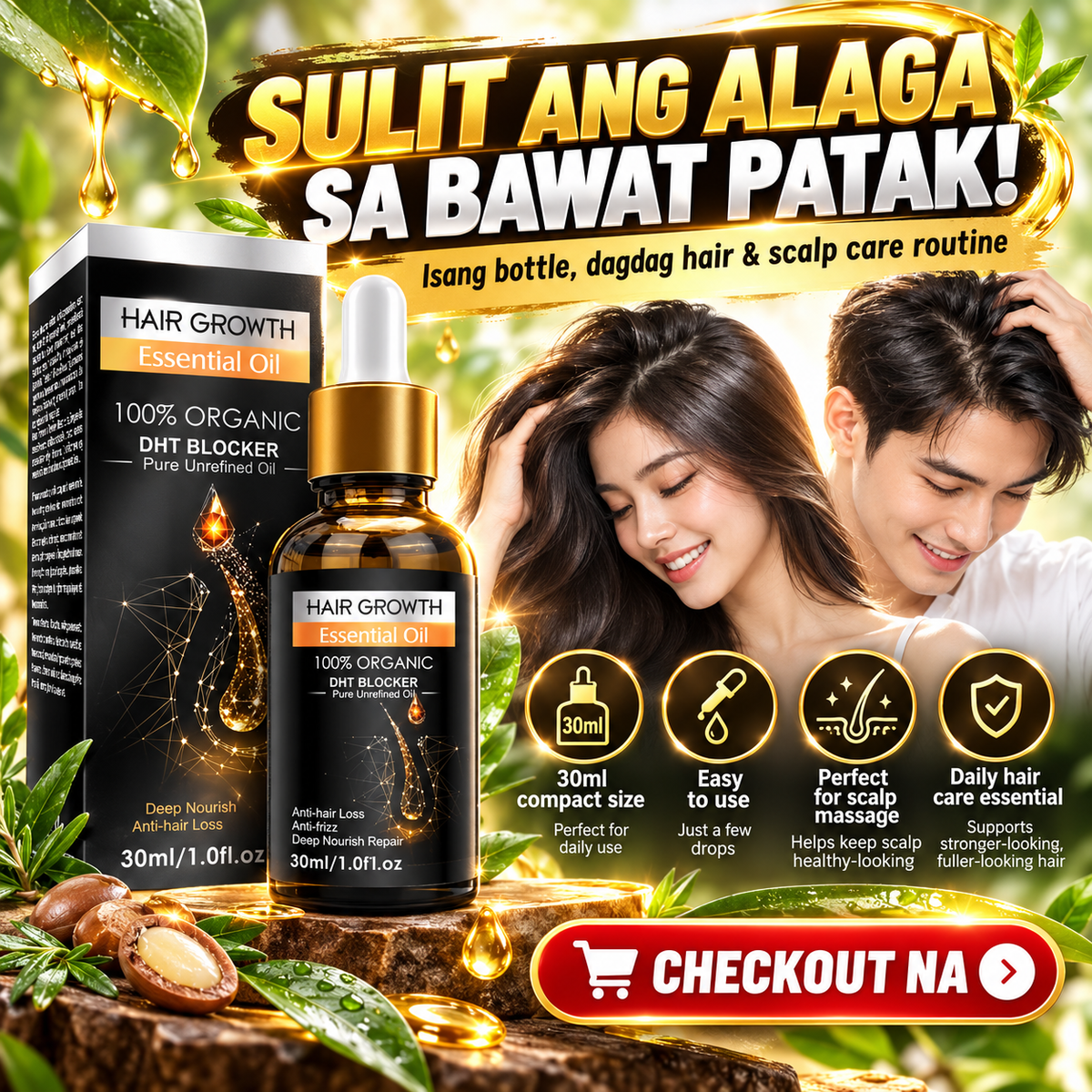 Hair Growth Essential Oil 30ml