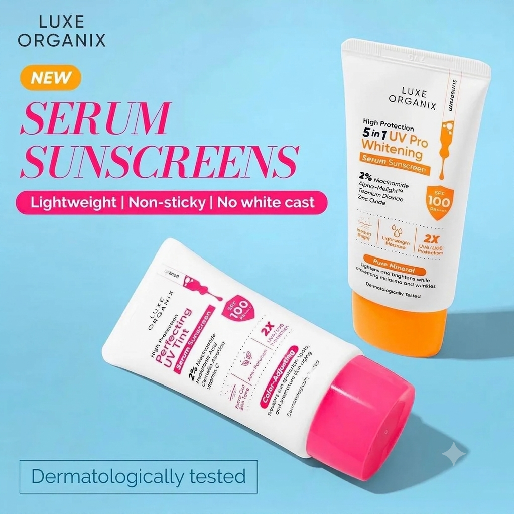 Luxe Organix Serum Sunscreen SPF 100 PA+++