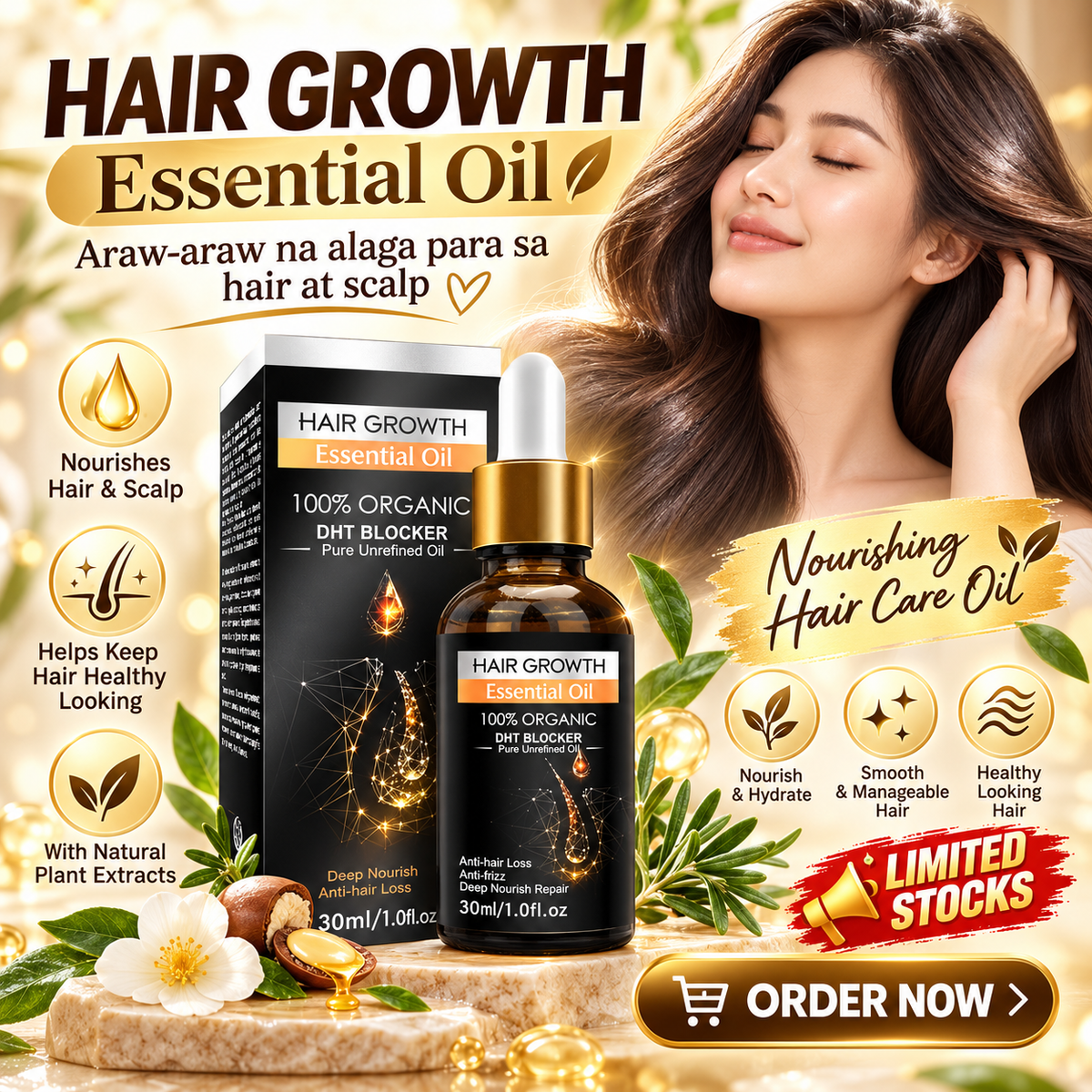 Hair Growth Essential Oil 30ml