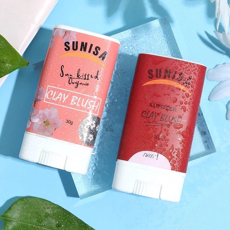 Sunisa Clay Blush with Long Lasting Natural Color 30g