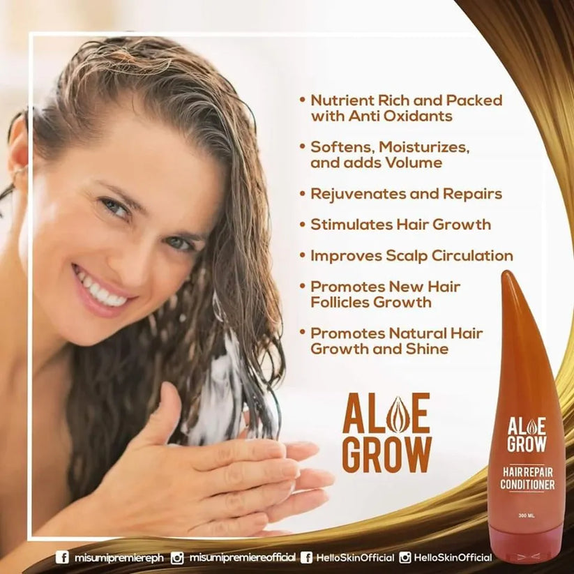 Aloe Grow Hair Growing Shampoo & Conditioner