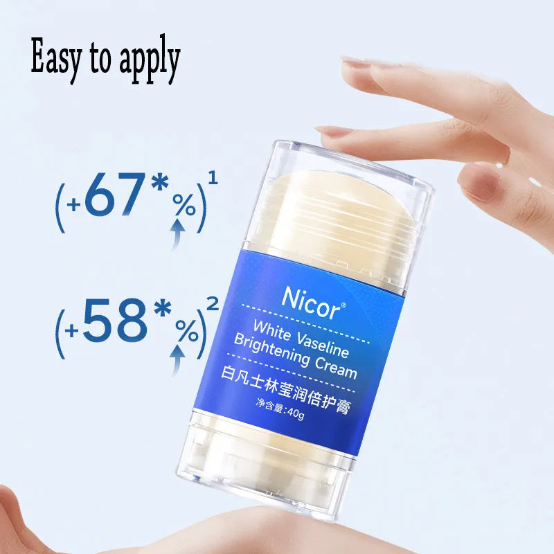 Nicor White Vaseline Brightening Cream 40g
